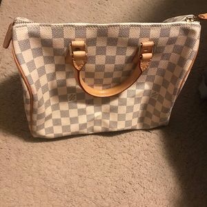 Speedy 30 Azur checkered
